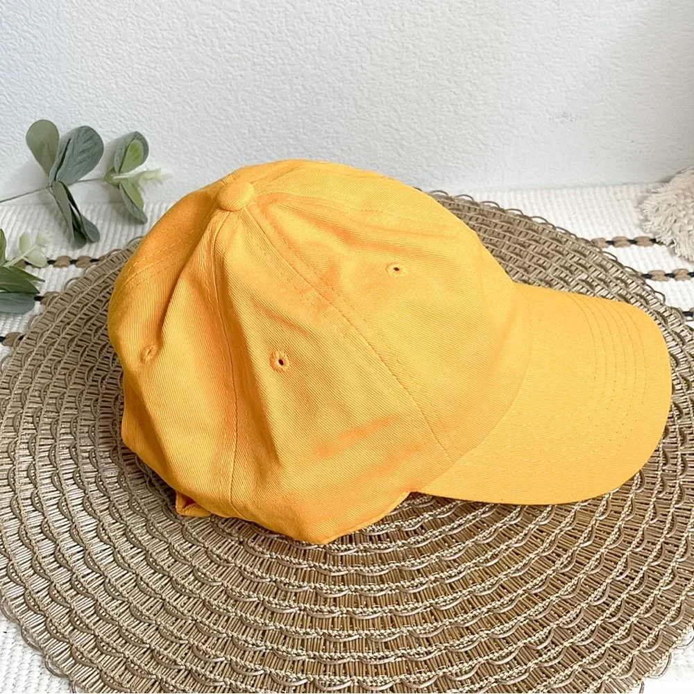 Amazon | Yellow Dad Hat Baseball Cap Adjustable Cotton Strapback